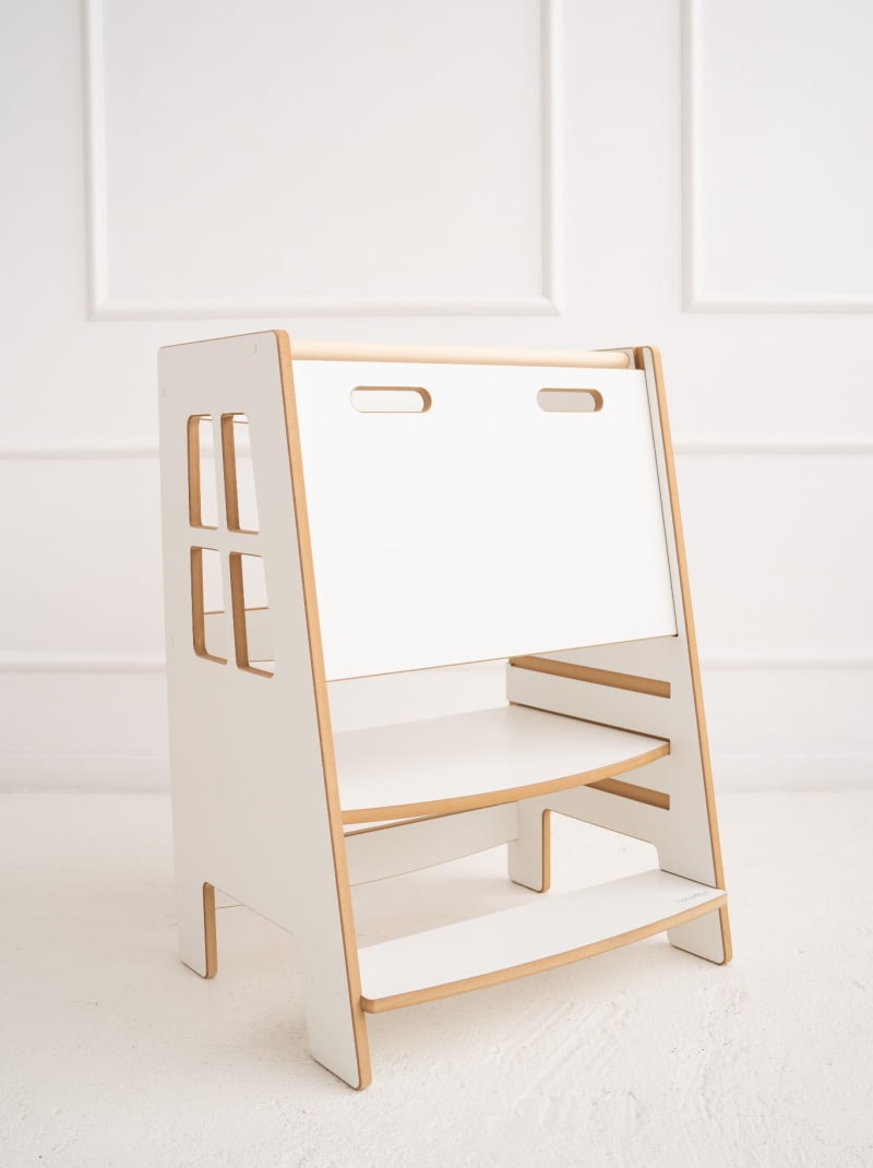 Tour D'apprentissage Enfant Tour D'observation Montessori Convertible Pliable, Tour D'observation Enfant - V Tour D Observation Enfant Pliable