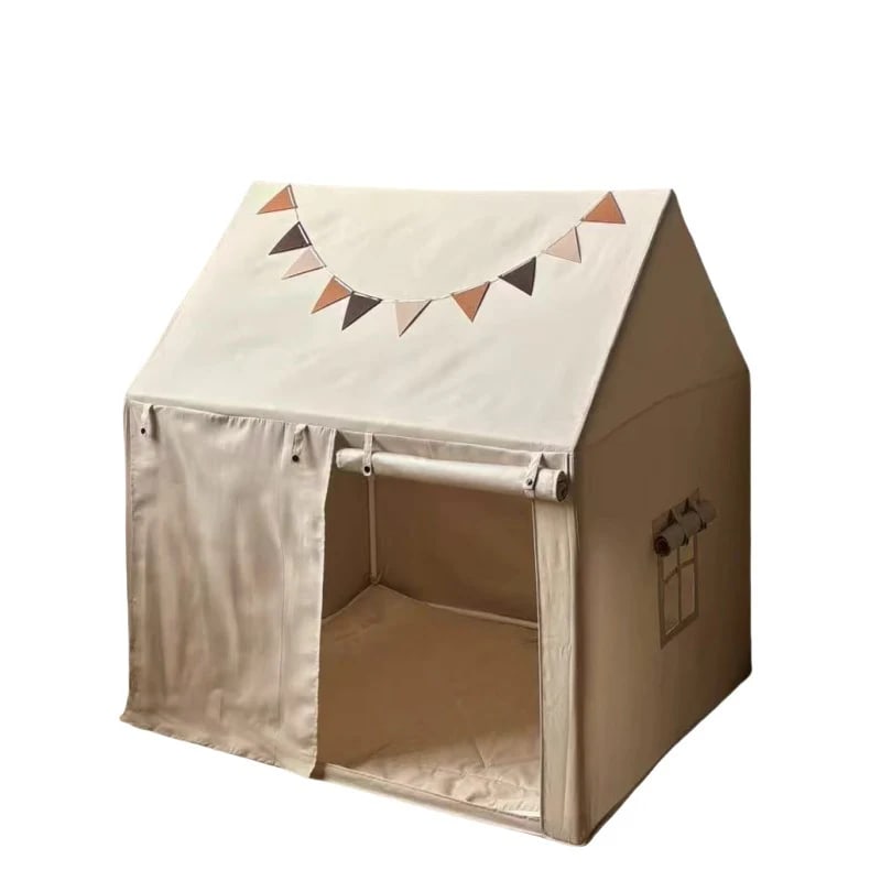 Tanniws Grande Tente Maison De Jeu Enfants – Tente Pliable Intérieure/Extérieure Avec Étoiles, Cabane Pour Filles & Garçons