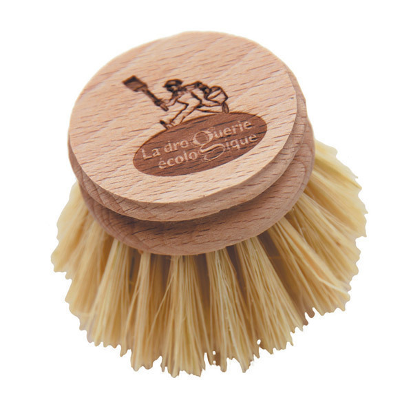Brosse à Vaisselle MR.SIGA - Lot De 3 Têtes Rondes Colorées Avec Ventouse