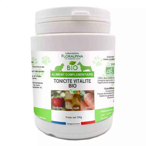 Floralpina - Laboratoire Floralpina - Complexe Tonicité Vitalité Bio 100g pou