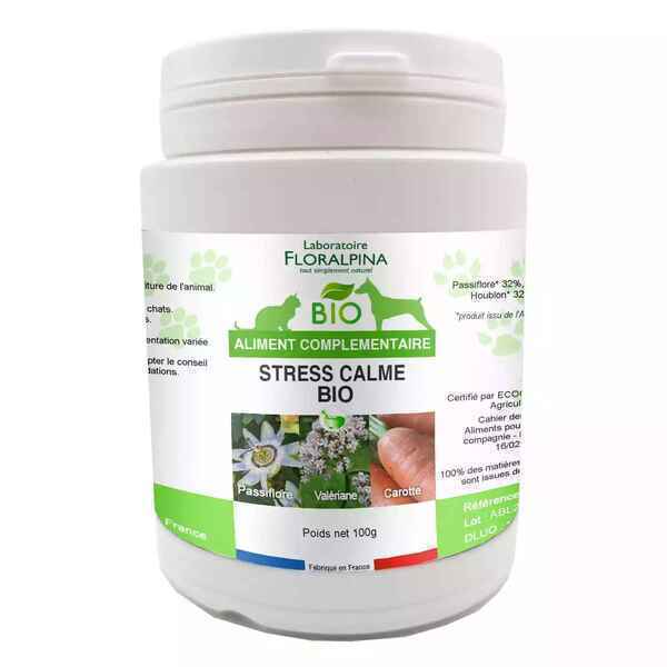 Floralpina - Laboratoire Floralpina - Complexe Calme Stress Poudre Bio 100g p