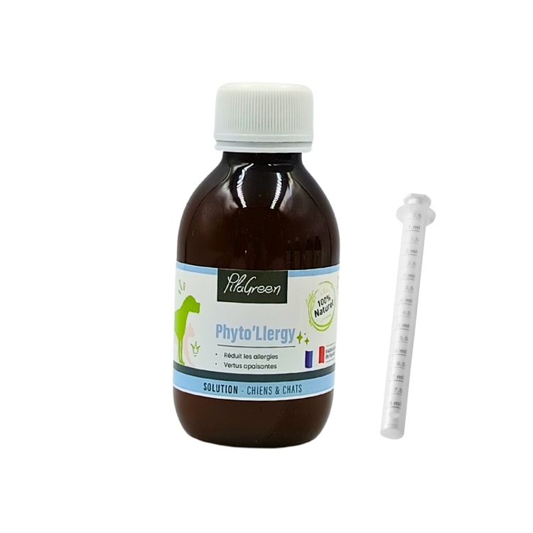 Pilagreen - Sirop Phyto'llergy Pilagreen pour Allergies Animaux
