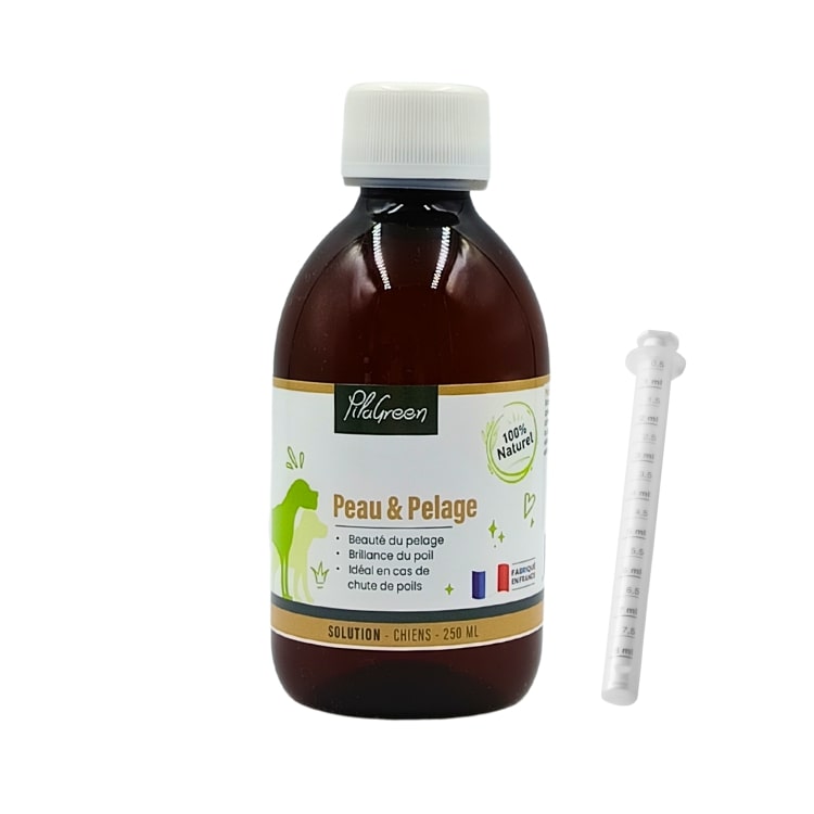 Pilagreen - Pilageen Peau et Pelage Éclatant 250ml - Chien/Chat