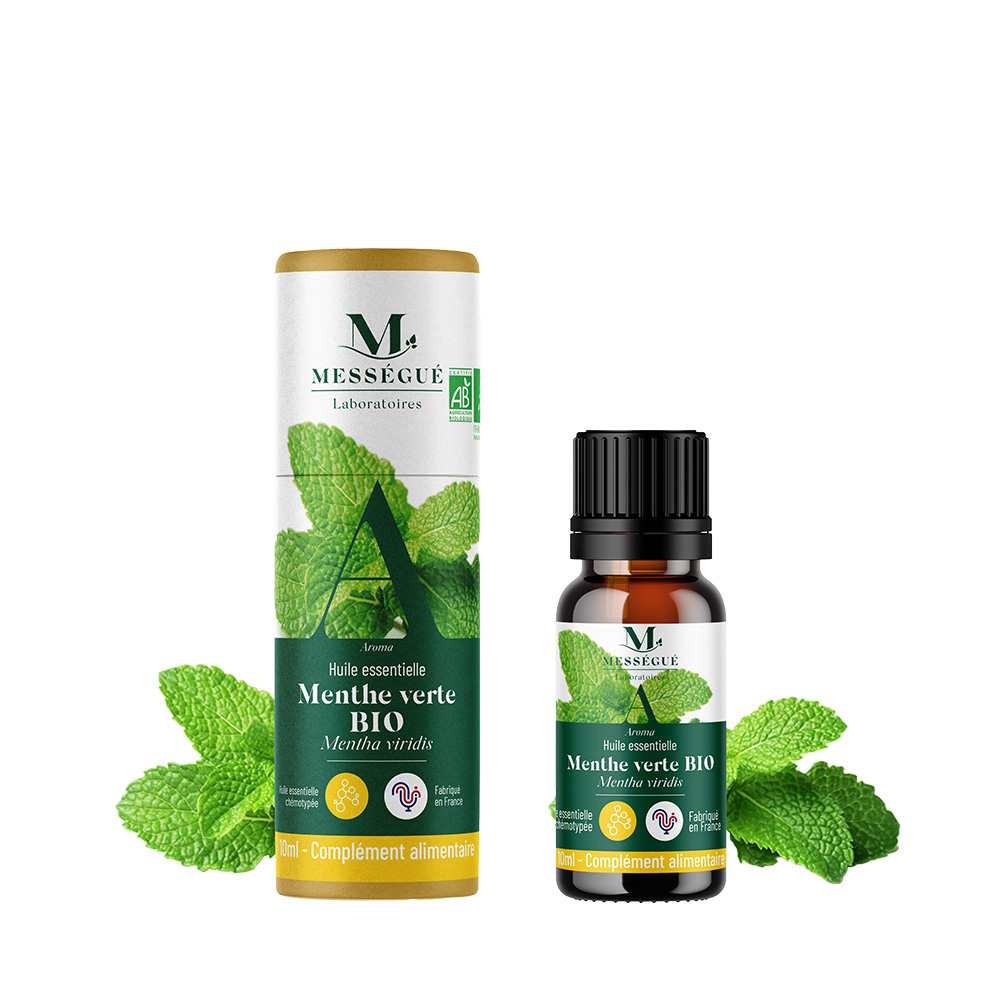 Huile essentielle menthe verte bio - 10 ml | Greenweez
