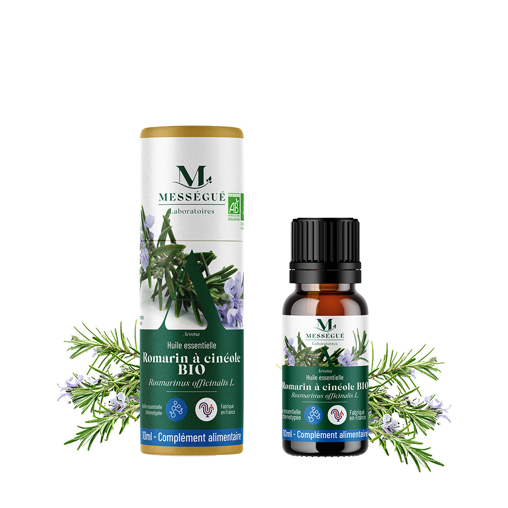 Romarin à Cinéole - Sommité fleurie BIO - Huiles essentielles pour diffusion - 10ml main image 0