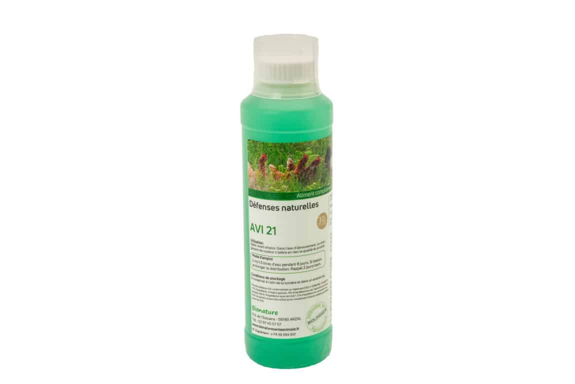 Bionature Santé Animale - AVI21 Equilibre aimentaire Bio flacon 250 ml équilibre